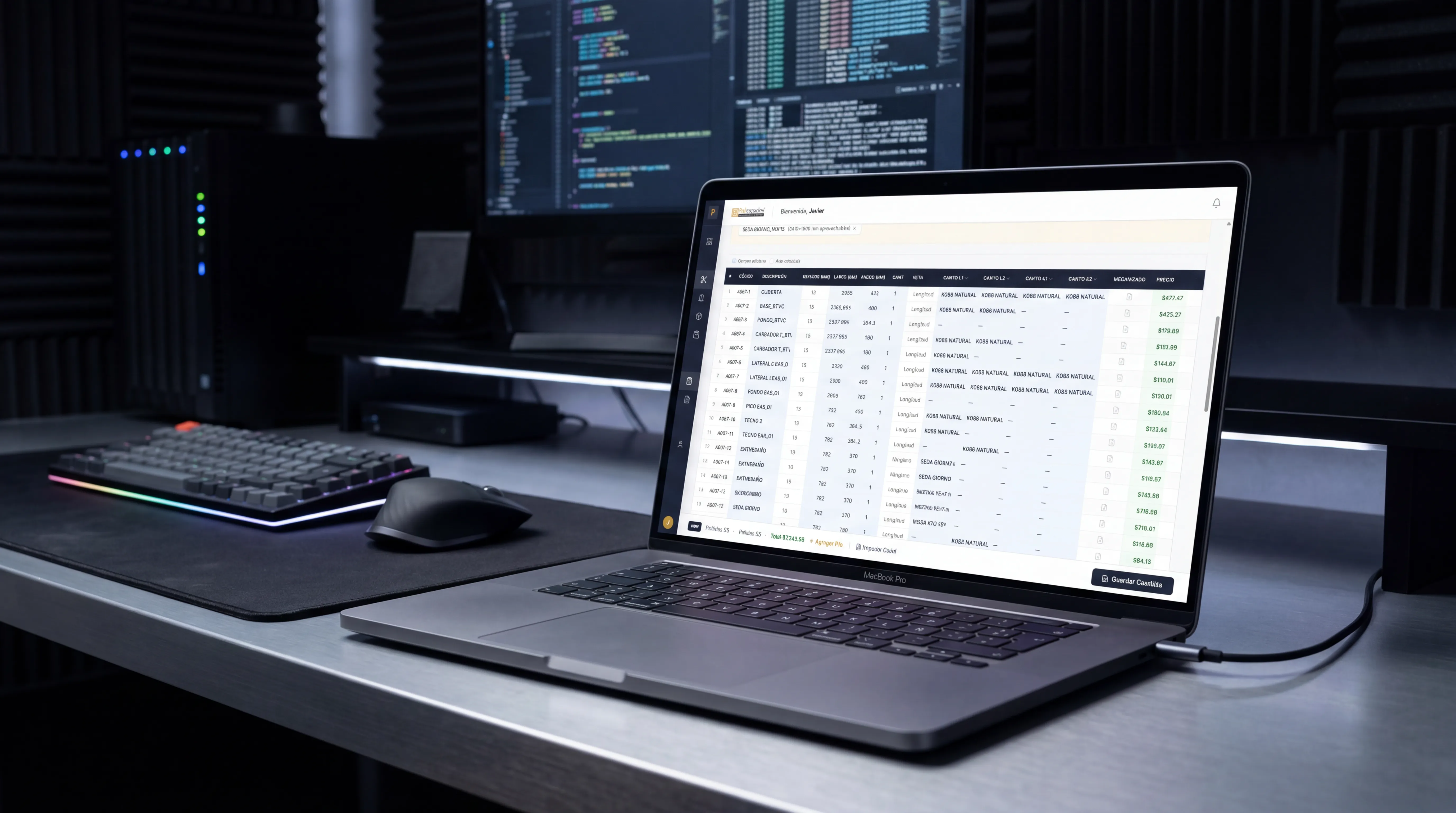 Herramienta de cotización 24/7 para Maquila Técnica